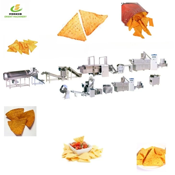 Linia do produkcji chipsów tortilla